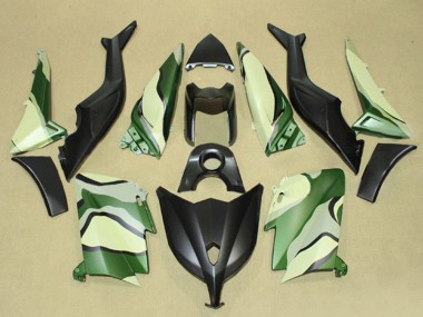 Discount 2012-2014 Matte Black Green Light Yellow Yamaha TMAX530 Motorcycle Fairings Canada