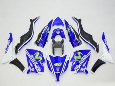 Discount 2012-2014 Blue Black White ENEOS MoviStar Yamalube 46 Yamaha TMAX530 Motorcycle Fairings Canada