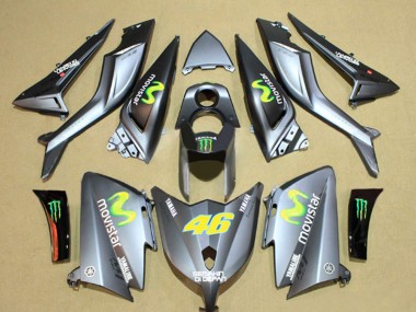 Discount 2012-2014 Grey Semakin Didepan MoviStar Yamalube 46 Yamaha TMAX530 Motorcycle Fairings Canada