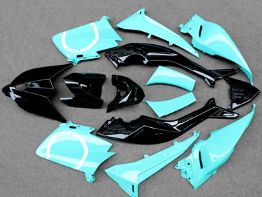 Discount 2012-2014 Light Blue Glossy Black Yamaha TMAX530 Motorcycle Fairings Canada