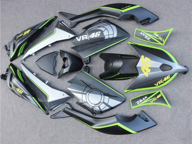 Discount 2012-2014 Matte Black Grey Lime Green 46 Yamaha TMAX530 Motorcycle Fairings Canada