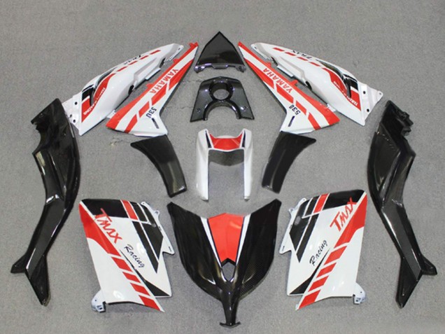 Discount 2012-2014 White Red Black Racing Yamaha TMAX530 Motorcycle Fairings Canada