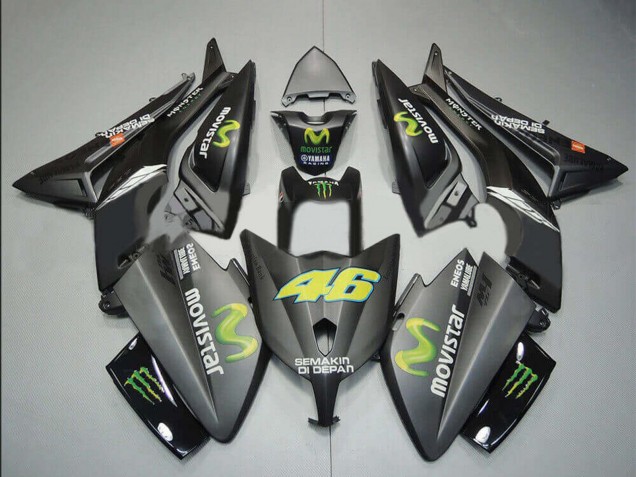 Discount 2012-2014 Matte Black MoviStar ENEOS Yamalube Monster 46 Yamaha TMAX530 Motorcycle Fairings Canada