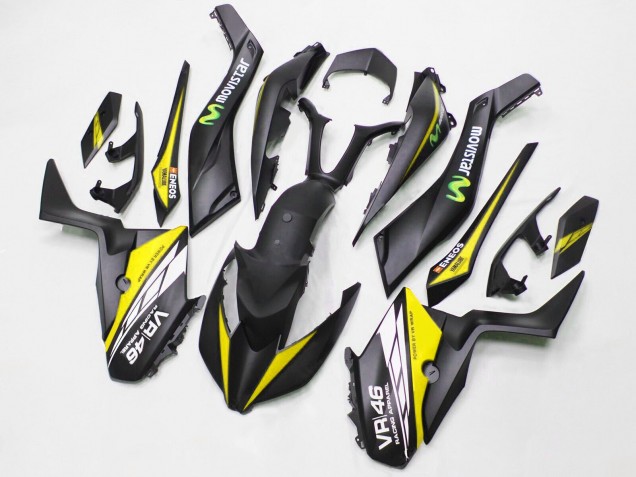 Discount 2017-2021 Matte Black Yellow MoviStar ENEOS 46 Yamaha XMAX300 Motorcycle Fairings Canada