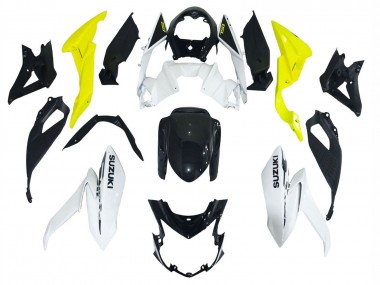Discount 2017-2022 White Yellow Suzuki GSX-S 750 Motorcycle Fairings Canada