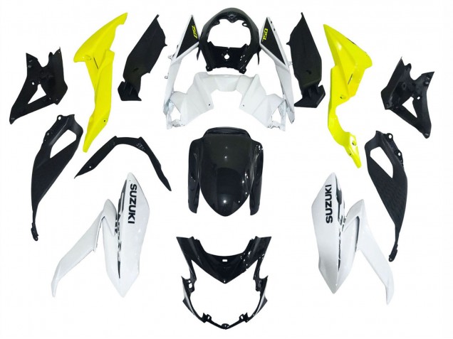 Discount 2017-2022 White Yellow Suzuki GSX-S 750 Motorcycle Fairings Canada