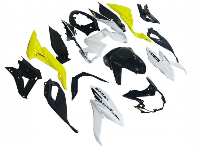 Discount 2017-2022 White Yellow Suzuki GSX-S 750 Motorcycle Fairings Canada
