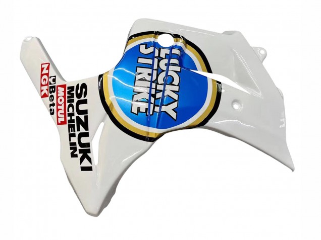 Discount 2003-2013 White Blue Lucky Strike Motul Suzuki SV650 Motorcycle Fairings Canada