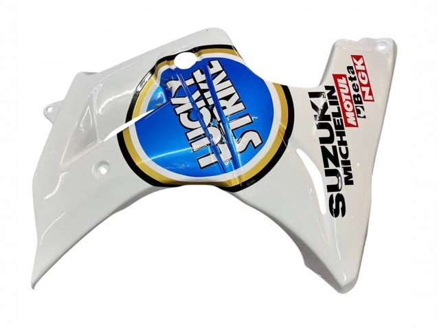 Discount 2003-2013 White Blue Lucky Strike Motul Suzuki SV650 Motorcycle Fairings Canada