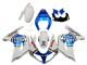 Discount 2003-2013 White Blue Lucky Strike Motul Suzuki SV650 Motorcycle Fairings Canada
