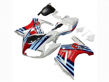 Discount 2003-2013 White Red Blue Martini Suzuki SV650 Motorcycle Fairings Canada