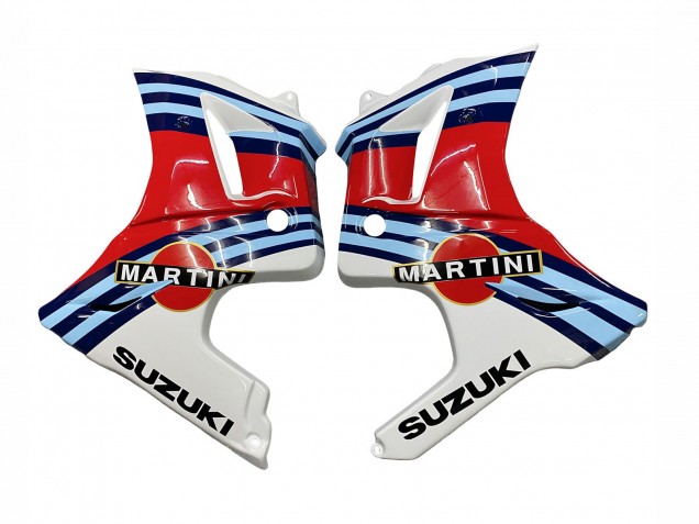 Discount 2003-2013 White Red Blue Martini Suzuki SV650 Motorcycle Fairings Canada