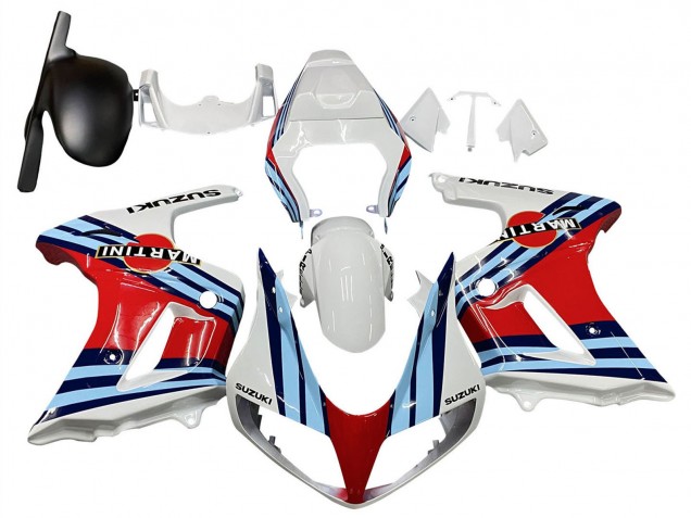 Discount 2003-2013 White Red Blue Martini Suzuki SV650 Motorcycle Fairings Canada