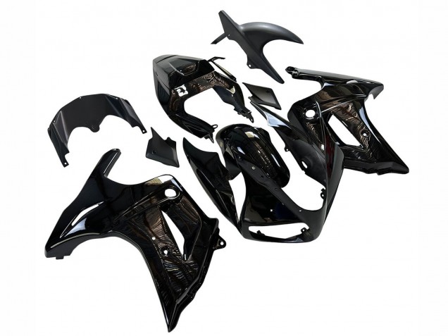 Discount 2003-2013 Glossy Black Suzuki SV650 Motorcycle Fairings Canada