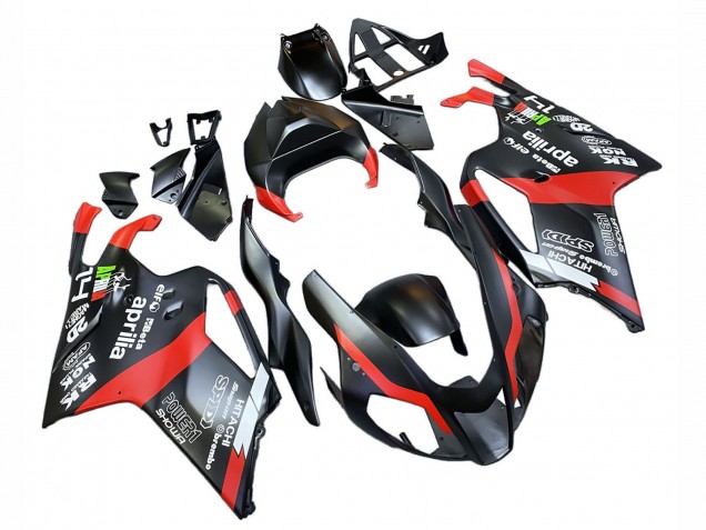 Discount 2003-2006 Black Red Aprilia RSV1000 Motorcycle Fairings Canada