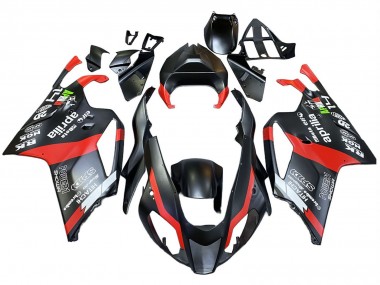 Discount 2003-2006 Black Red Aprilia RSV1000 Motorcycle Fairings Canada