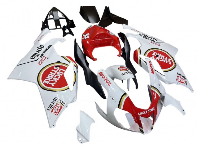 Discount 2003-2006 White Red Lucky Strike Motul 34 Aprilia RSV1000 Motorcycle Fairings Canada