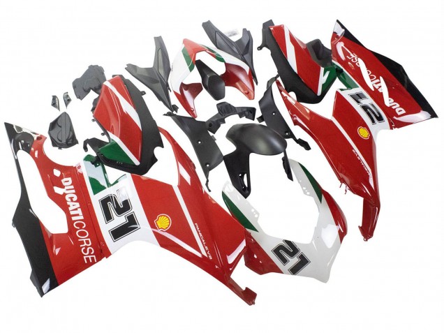 Discount 2020-2024 White Red Green Matte Black Corse 21 Ducati Panigale V2 Motorcycle Fairings Canada