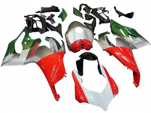 Discount 2020-2024 Silver Red Green Ducati Panigale V2 Motorcycle Fairings Canada