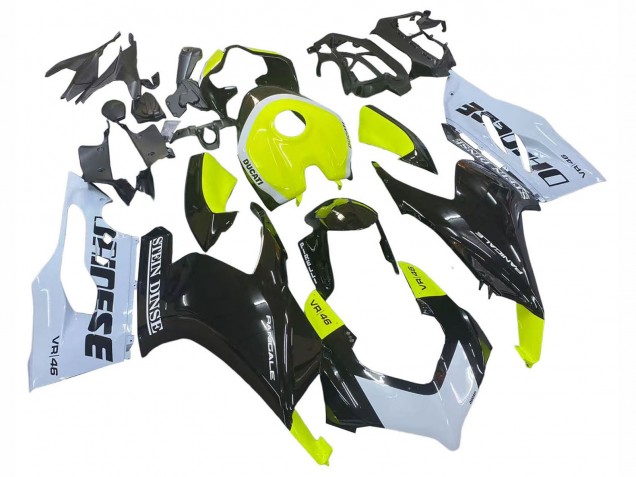 Discount 2020-2024 White Lime Green Glossy Black Stein Dinse VR 46 Ducati Panigale V2 Motorcycle Fairings Canada