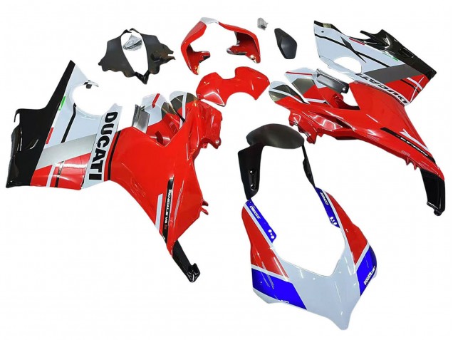 Discount 2018-2019 White Silver Red Glossy Black Ducati Panigale V4 V4S Motorcycle Fairings Canada