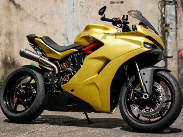 Discount 2017-2022 Yellow Ducati Supersport 939/939S Motorcycle Fairings Canada