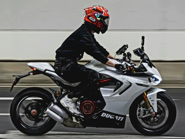 Discount 2021-2024 White Black Ducati 2021-2024 Ducati Supersport 950/950S Motorcycle Fairings Canada