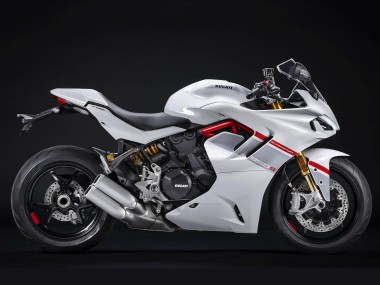 Discount 2021-2024 White Silver Red Ducati 2021-2024 Ducati Supersport 950/950S Motorcycle Fairings Canada