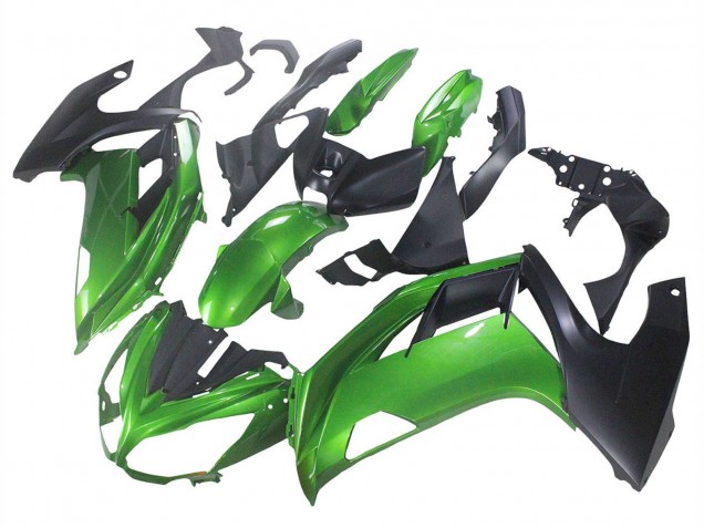 Discount 2005-2010 Green Matte Black BMW K1200S Motorcycle Fairings Canada