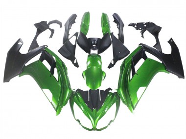 Discount 2005-2010 Green Matte Black BMW K1200S Motorcycle Fairings Canada
