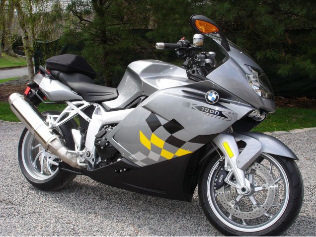 Discount 2005-2010 Silver Yellow Black BMW K1200S Motorcycle Fairing Canada