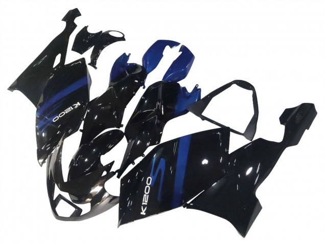 Discount 2005-2010 Blue Glossy Black BMW K1200S Motorcycle Fairings Canada