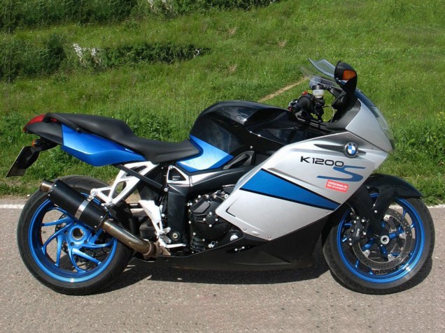 Discount 2005-2010 Silver Blue Black BMW K1200S Bike Fairings Canada