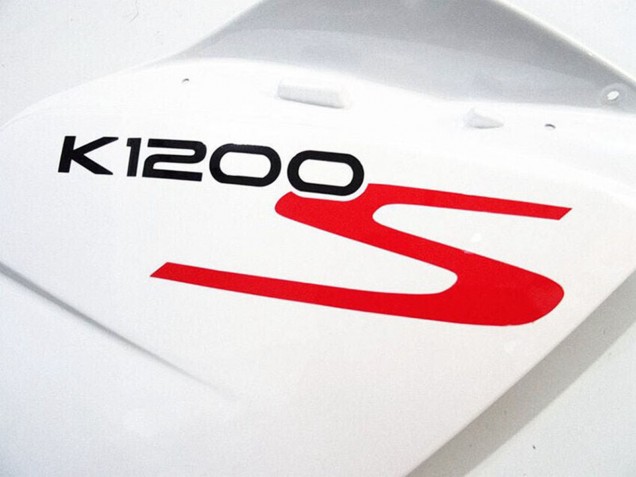 Discount 2005-2010 White Glossy Black BMW K1200S Motorcycle Fairings Canada