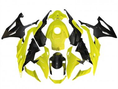 Discount 2023-2024 Yellow Black Carbon Fiber BMW S1000RR Motorcycle Fairings Canada