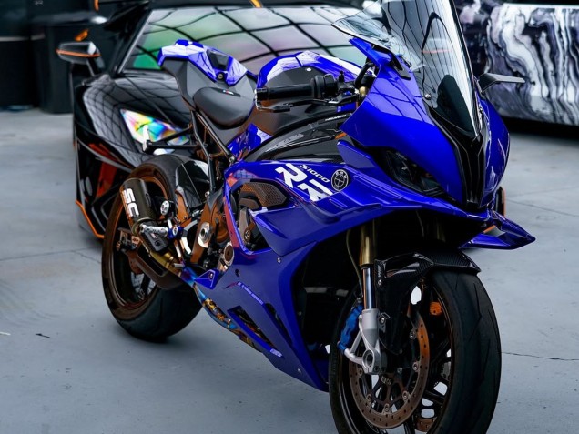 Discount 2023-2024 Glossy Dark Blue BMW S1000RR Motorcycle Fairings Canada
