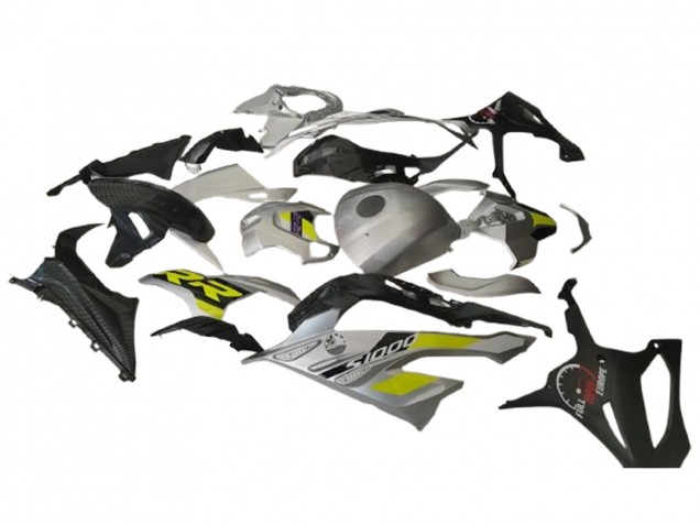 Discount 2023-2024 Silver Yellow Carbon Fiber BMW S1000RR Motorcycle Fairings Canada