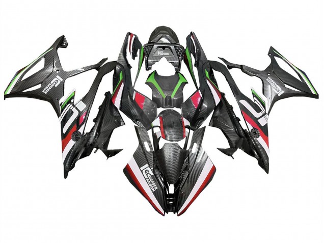 Discount 2019-2022 Black Red Green Carbon Fiber BMW S1000RR Motorcycle Fairings Canada
