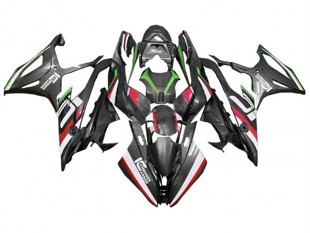 Discount 2019-2022 Black Red Green Carbon Fiber BMW S1000RR Motorcycle Fairings Canada