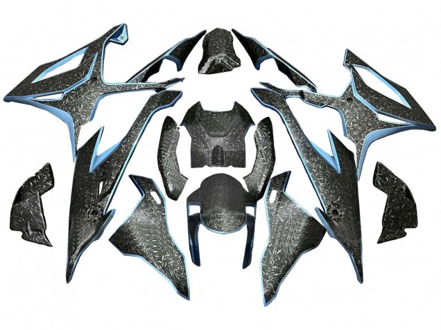 Discount 2019-2022 Black Light Blue Forged Carbon Fiber BMW S1000RR Motorcycle Fairings Canada