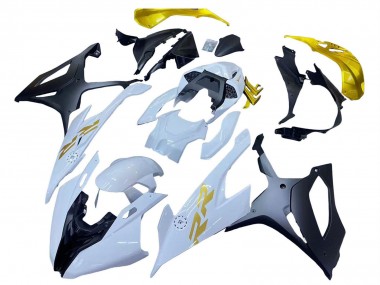 Discount 2019-2022 White Gold BMW S1000RR Motorcycle Fairings Canada