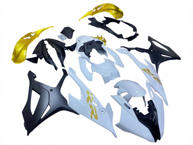 Discount 2019-2022 White Gold BMW S1000RR Motorcycle Fairings Canada
