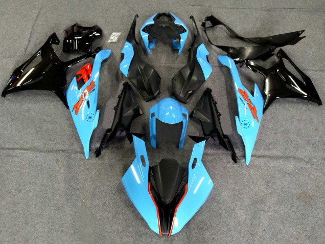 Discount 2019-2022 Black Light Blue BMW S1000RR Motorcycle Fairings Canada