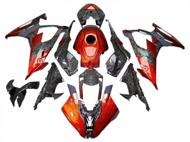 Discount 2019-2022 Dark Orange Forged Carbon Fiber BMW S1000RR Motorcycle Fairings Canada