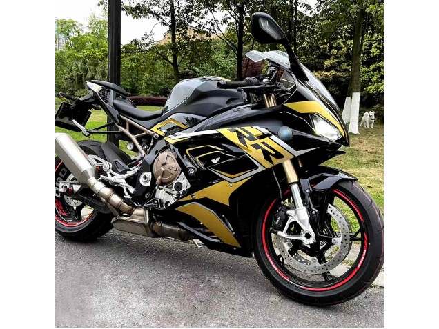 Discount 2019-2022 Black Gold BMW S1000RR Motorcycle Fairing Canada
