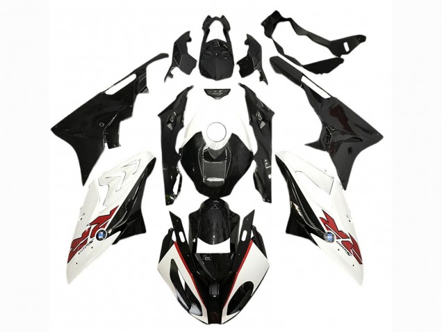 Discount 2017-2018 White Glossy Black BMW S1000RR Motorcycle Fairings Canada