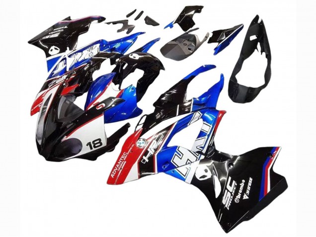 Discount 2017-2018 White Blue Red Glossy Black BMW S1000RR Motorcycle Fairings Kits Canada