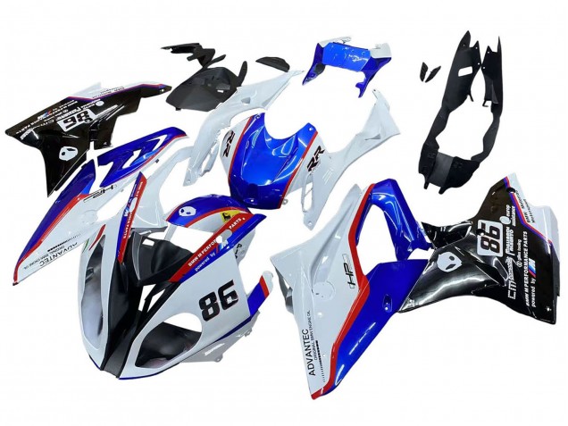 Discount 2017-2018 White Blue Red Glossy Black BMW S1000RR Bike Fairings Canada