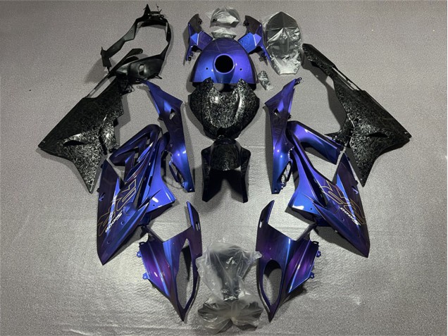 Discount 2017-2018 Blue Black Forged Carbon Fiber BMW S1000RR Motorcycle Fairings Canada
