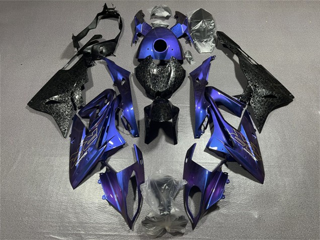 Discount 2017-2018 Blue Black Forged Carbon Fiber BMW S1000RR Motorcycle Fairings Canada
